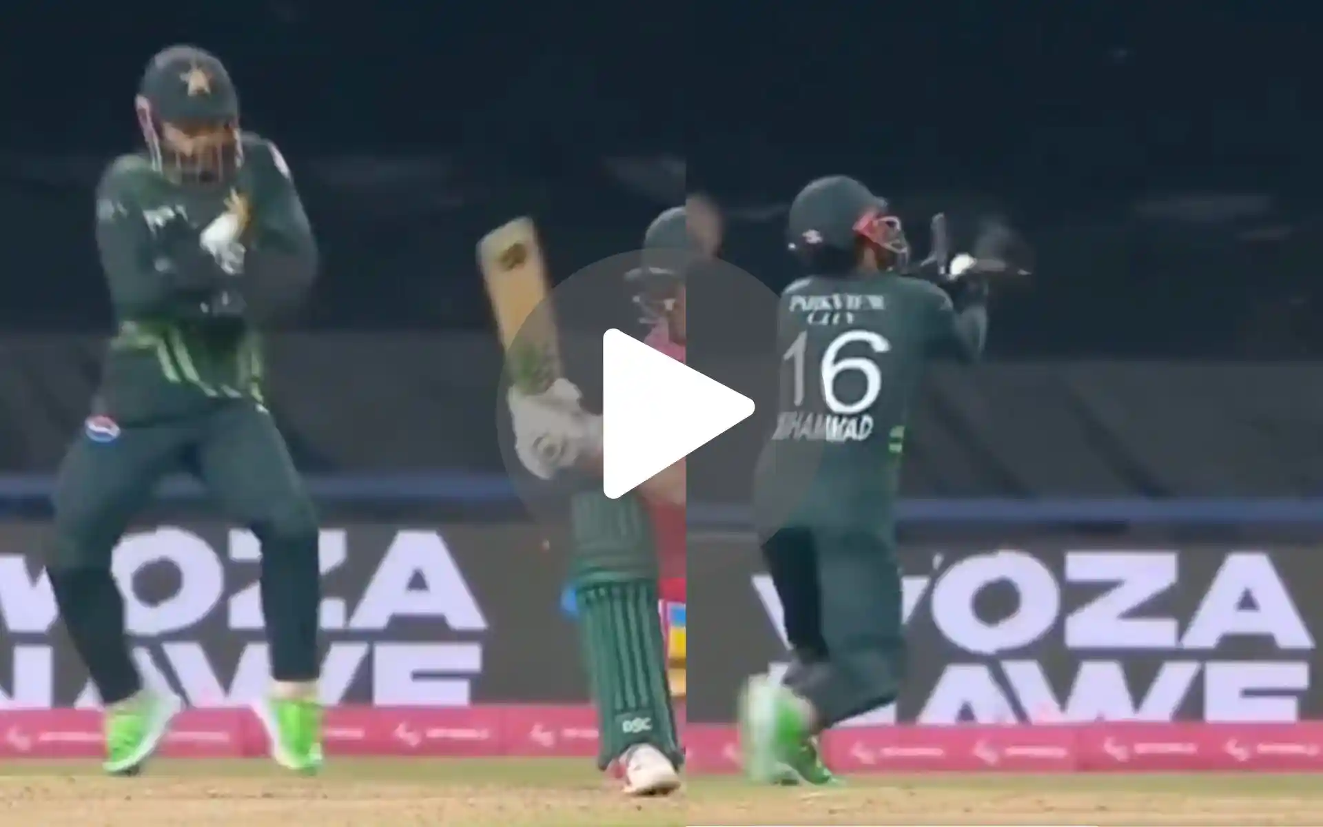 [Watch] Rizwan Channels His Inner MS Dhoni With A Stunning Catch In 3rd ODI Vs South Africa